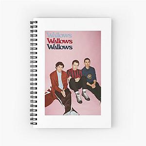 Funny Men Concert wallows wallows wallows 2   Spiral Notebook