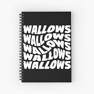 wallows wallows white Spiral Notebook