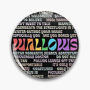 Wallows Rainbow Songs Pin