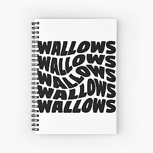 wallows wallows black Spiral Notebook