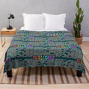 Wallows Rainbow Songs Throw Blanket RB2711