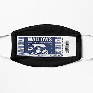 Wallows Live At The Roxy Blue Concert Ticket! Flat Mask RB2711