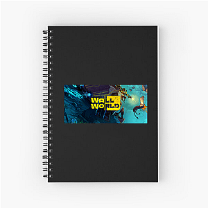Drill. Upgrade. Repeat. Wall World Notebook