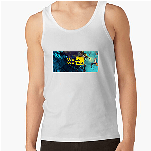 Drill. Upgrade. Repeat. Wall World Tank Tops