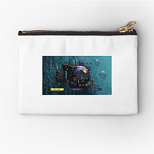 One Climb at a Time Wall World Zipper Pouches