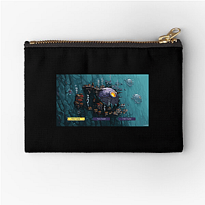 One Climb at a Time Wall World Zipper Pouches