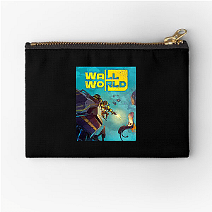This Wall Never Ends Wall World Zipper Pouches