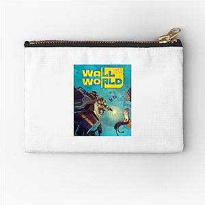 This Wall Never Ends Wall World Zipper Pouches