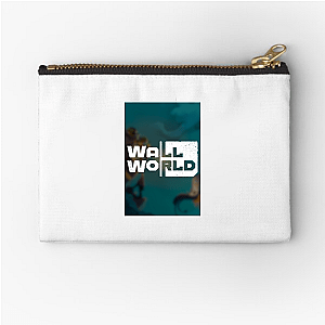 Wall World? Say Less. Wall World Zipper Pouches