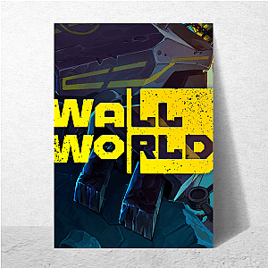 Drill. Upgrade. Repeat. Wall World Posters
