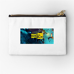 Drill. Upgrade. Repeat. Wall World Zipper Pouches