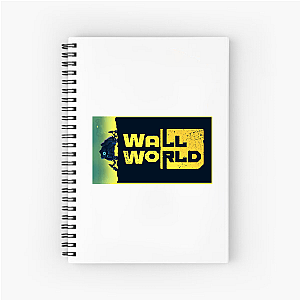 Vertical is the New Horizon Wall World Notebook