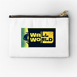 Vertical is the New Horizon Wall World Zipper Pouches