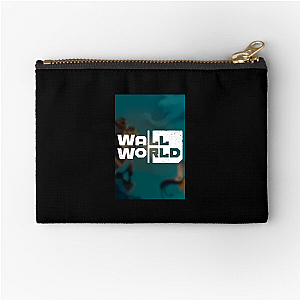 Wall World? Say Less. Wall World Zipper Pouches