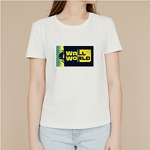 Vertical is the New Horizon Wall World T-Shirts