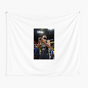 Stephen Curry Always Swishing Always Winning Wardell Stephen Curry Tapestries