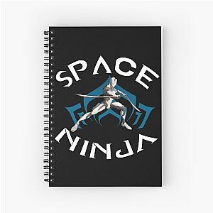 Warframe Space Nina - Excalibur, Warframe Shirt, Warframe Sticker, Ninja in Space, Akimbo Sword Spiral Notebook