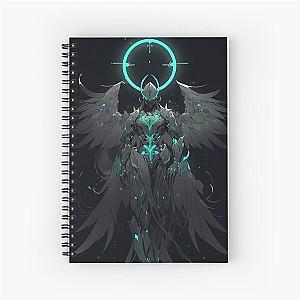 Green warframe Spiral Notebook