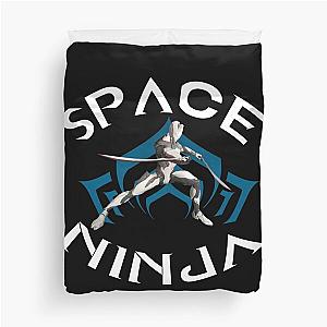 Warframe Space Nina - Excalibur, Warframe Shirt, Warframe Sticker, Ninja in Space, Akimbo Sword Duvet Cover