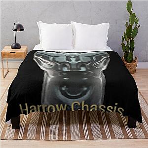 Harrow Chassis Blueprint Warframe Tennocon Meme Throw Blanket