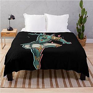 Warframe Volt - Warframe Shirt, Warframe Sticker, Warframe Bow Throw Blanket