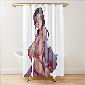 Lotus Warframe Shower Curtain