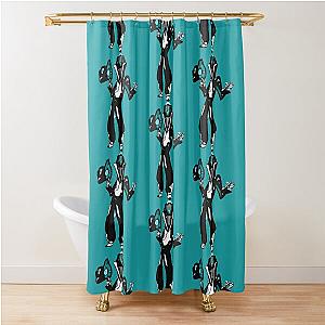 Limbo Warframe   Shower Curtain