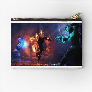 Warframe fan art Zipper Pouch