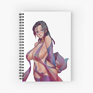 Lotus Warframe Spiral Notebook