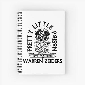 Pretty Little Poison, Warren Zeiders Inspired Design Spiral Notebook