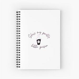 Pretty Little Poison Warren Zeiders Design Spiral Notebook