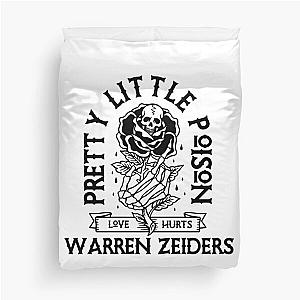 Pretty Little Poison, Warren Zeiders Inspired Design Duvet Cover