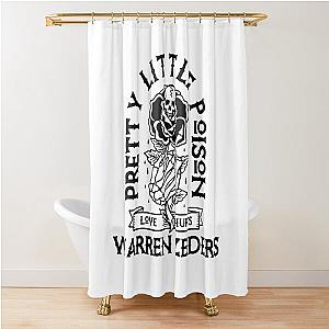 Pretty Little Poison, Warren Zeiders Inspired Design Shower Curtain