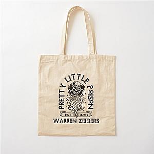 Pretty Little Poison, Warren Zeiders Inspired Design Cotton Tote Bag