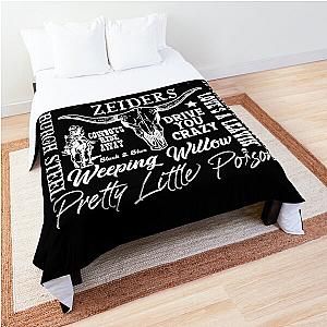 ZEIDERS Pretty Little Poison Song Title collage Comforter