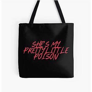 Pretty Little Poison Warren Zeiders Lyric  All Over Print Tote Bag