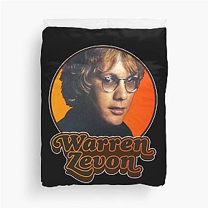 Graphic logo Warren Zevon singer Duvet Cover