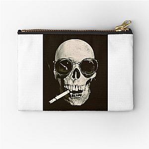 Warren Zevon Skull Zipper Pouch