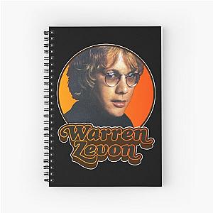 Graphic logo Warren Zevon singer Spiral Notebook