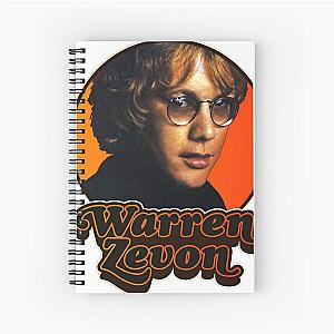 Best Warren Zevon Retro Warren Zevon Tribute Gift Spiral Notebook