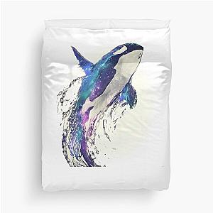 Killer Whale - Orca - Killer Whale Painting - Orca Painting - Killer Whale Gift - Gift For Whale Lovers - Whale Watchers Duvet Cover