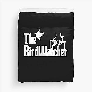 Scary The Bird Watcher Ornithologist Birdwatching Gift  Duvet Cover