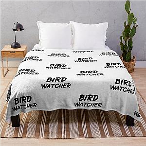 Bird Watcher for Bird Watching Fans  Throw Blanket