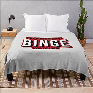 Professional Binge Watcher Throw Blanket