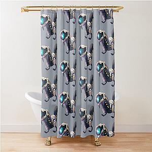 Playful Watcher Shower Curtain