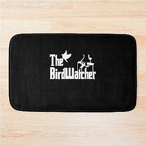 Scary The Bird Watcher Ornithologist Birdwatching Gift  Bath Mat