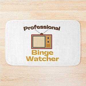 Retro Professional Binge Watcher Bath Mat