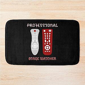 Professional Binge Watcher Remotes Bath Mat