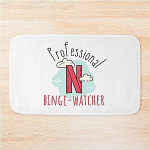 Professional Netflix Binge Watcher Bath Mat