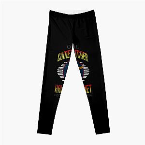 Halley's Comet Watcher Vintage Leggings